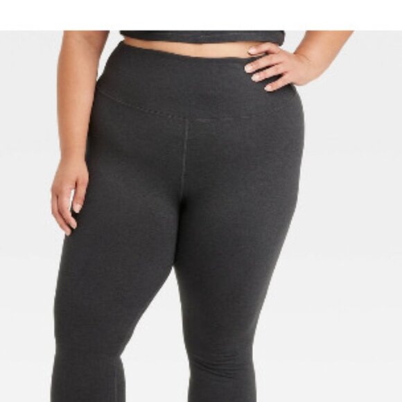 809-814 WOMENS 4X BLACK COZY LEGGINGS BY ALL IN MOTION - Picture 1 of 1